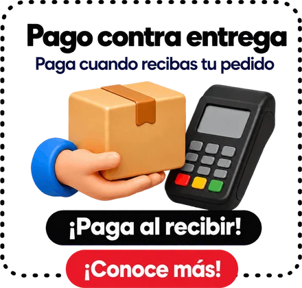 Pago contra entrega: paga cuando recibas tu pedido
