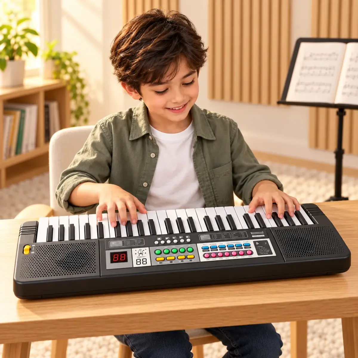 MelodyKey™ Piano Electrónico Infantil